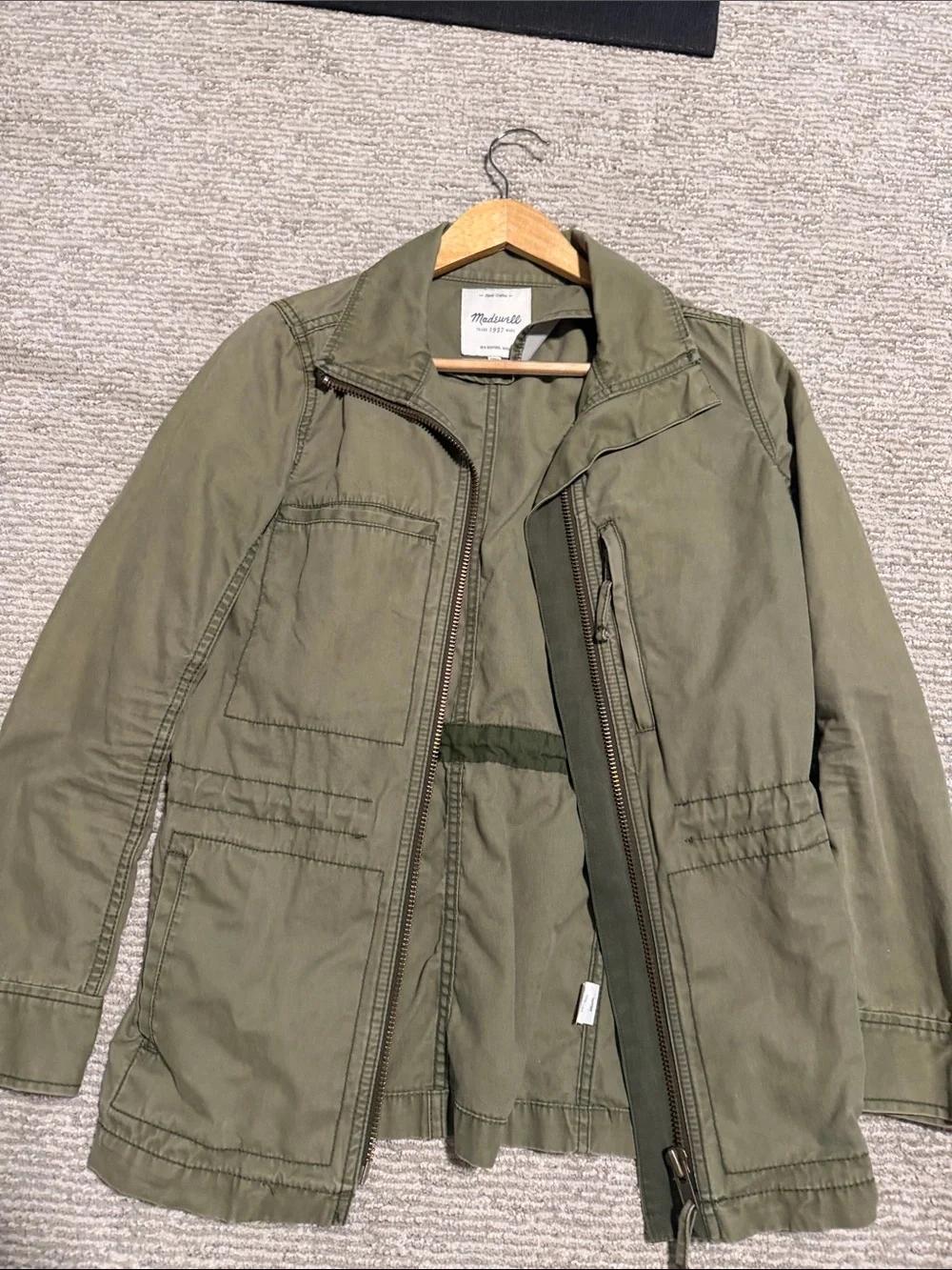 Madewell Olive Green Field Jacket